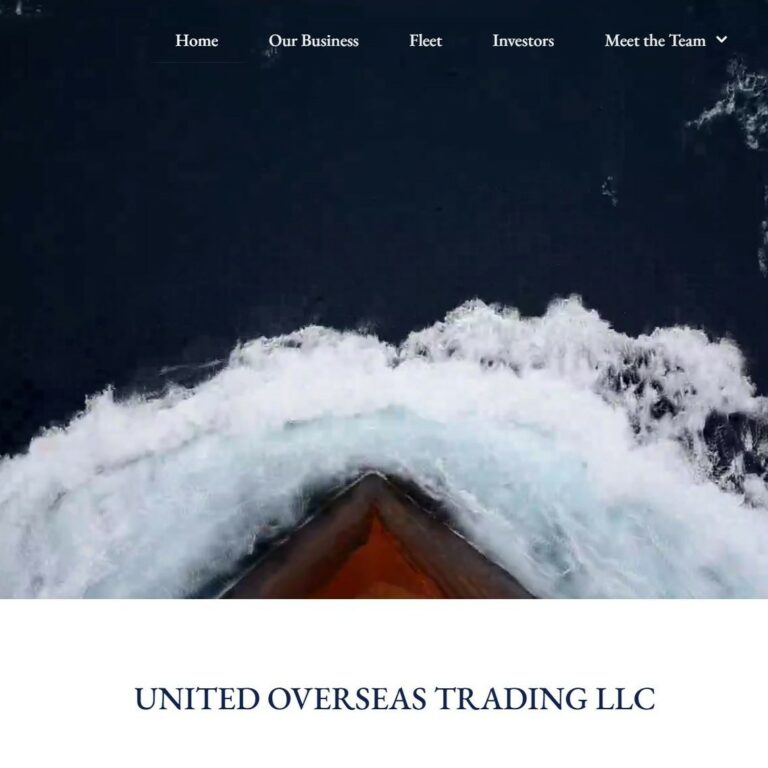 United Overseas Trading website